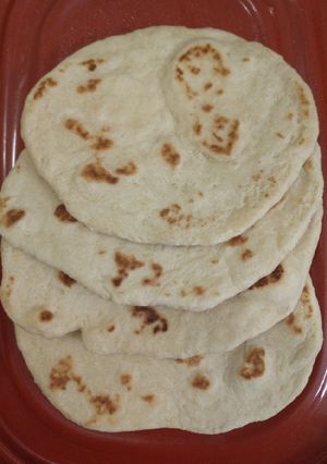 A picture of Quick and Easy Flatbread.