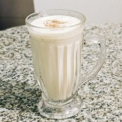 A picture of Banana Soyamilk Smoothie.