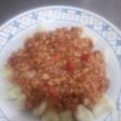 Salsa con soja texturizada 🍝