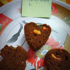 A picture of Mini choco cakes.