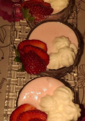 صورة لوصفة 🍓 تحلية الفلان بالفراولة 🍓