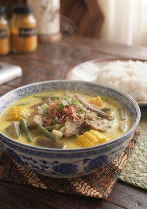 Foto resep Sayur Lodeh Ikan Asin
