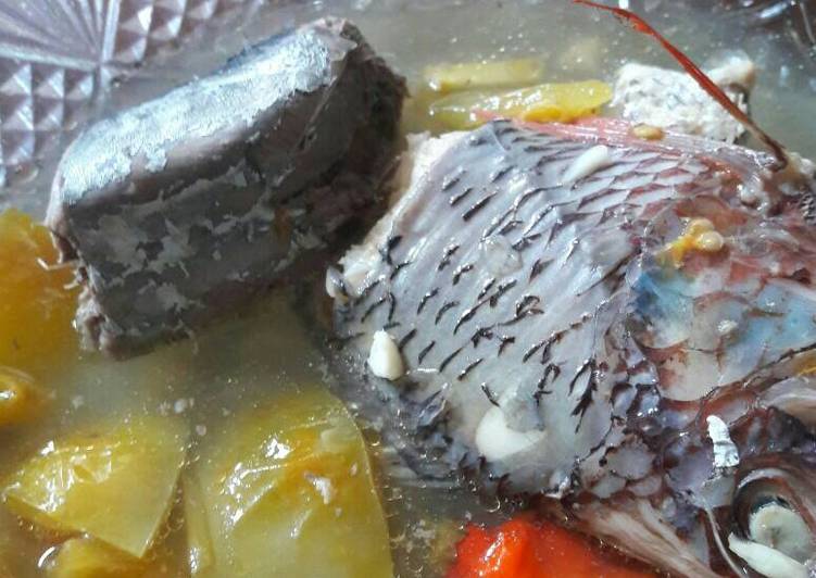 Ikan gurame kuah bening