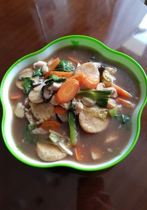 Foto resep Sapo Tahu Ayam