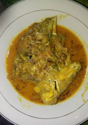 Foto resep Bandeng goreng kuah santan