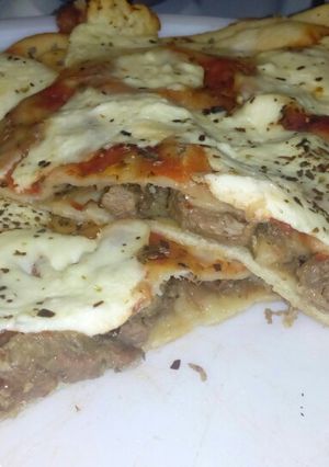 Una foto de Pizza rellena