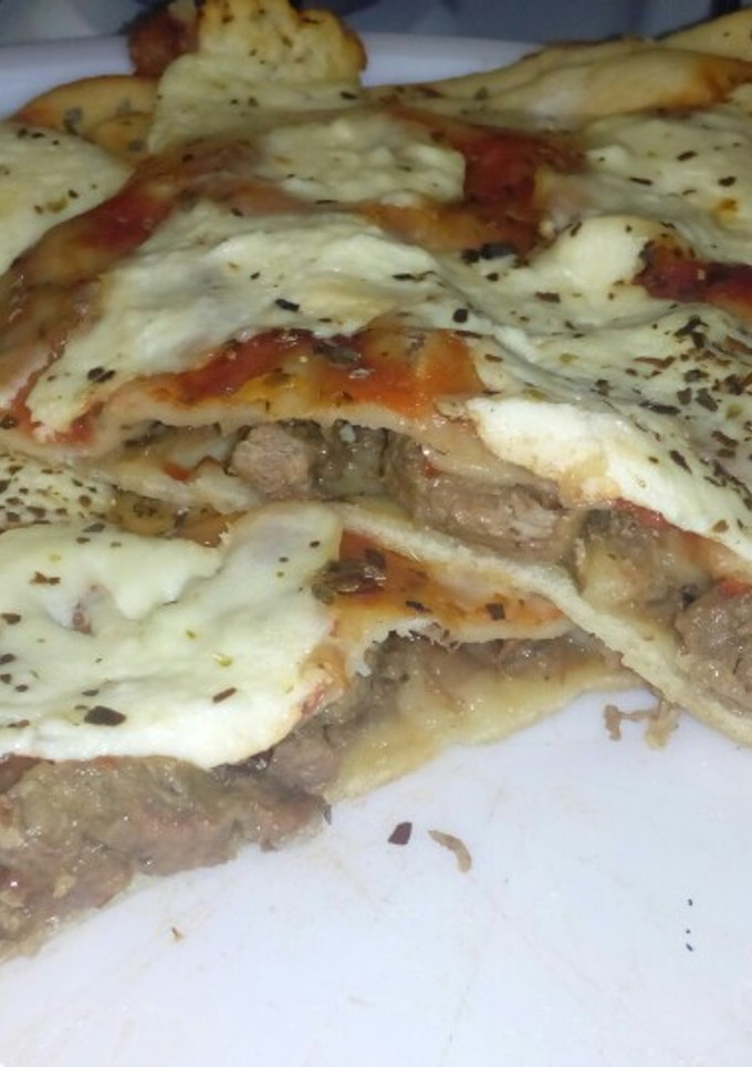 Una foto de Pizza rellena