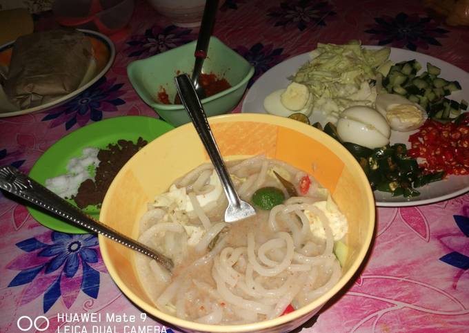 Recipe: Appetizing Laksa Terengganu Mak Mertua Kate ko!