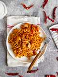Mie Ikan Laut Pedas