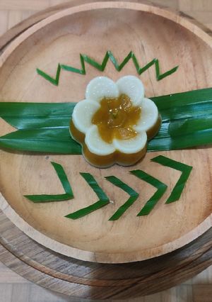 Foto resep Kue talam labu kuning gula aren/enau (juadah perengi)