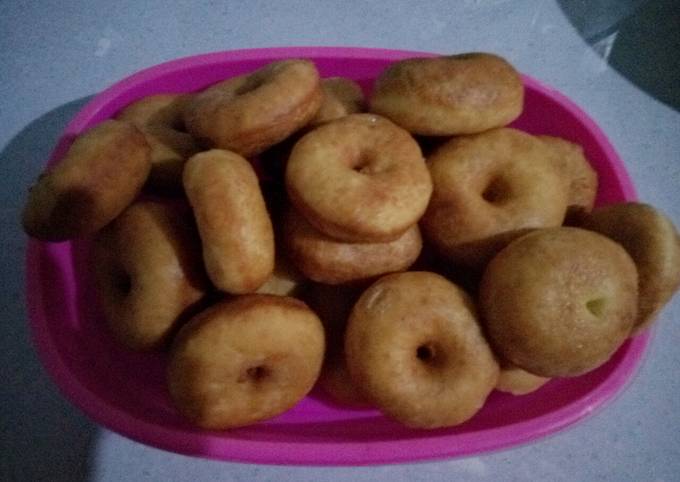 Donat super empuk, lembut dan tanpa kentang