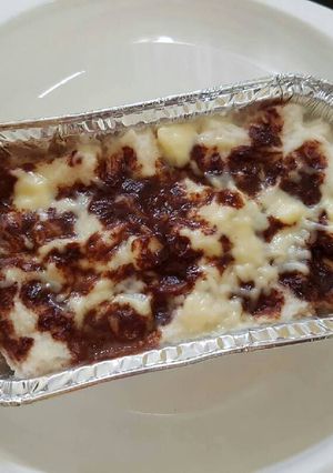 Foto resep MPASI - Choco Cheese Bread Pudding