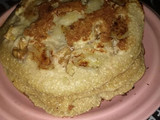 Hot cakes de avena, miel, banana y nueces