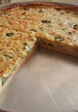 Una foto de Tarta de zapallitos (de tronco)