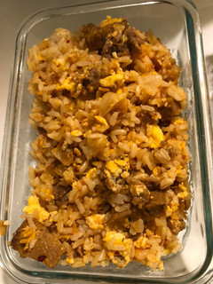 素肉泡菜番茄醬炒飯 的食譜成品照片