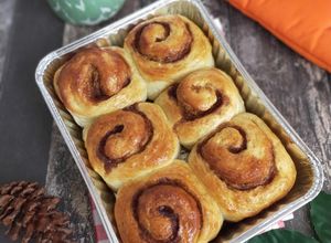 Foto resep Cinnamon Rolls Tanpa Ulen Tanpa Telur (Margarin)