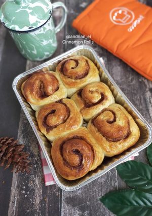 Foto resep Cinnamon Rolls Tanpa Ulen Tanpa Telur (Margarin)