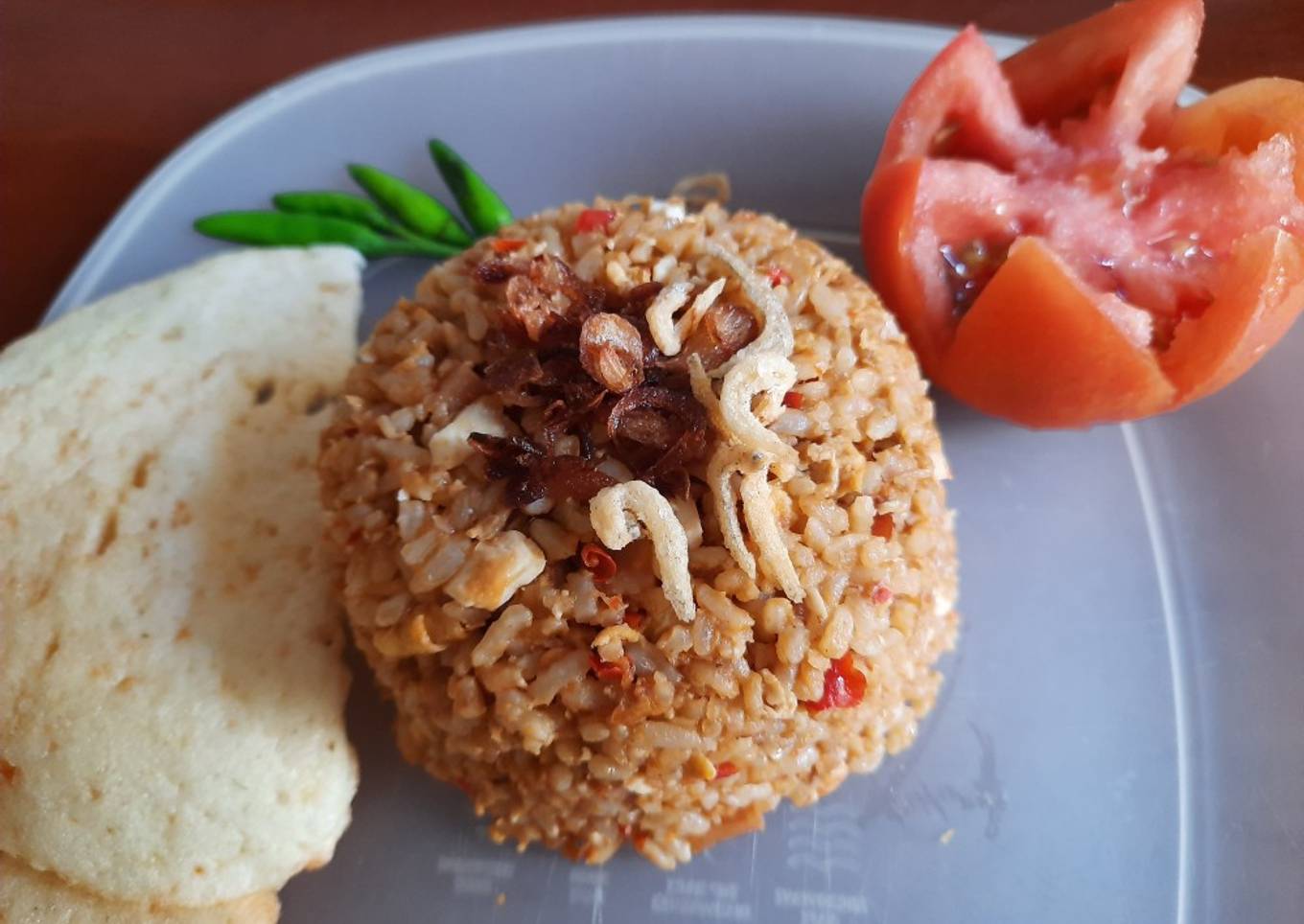 Nasi Goreng Telor Asin