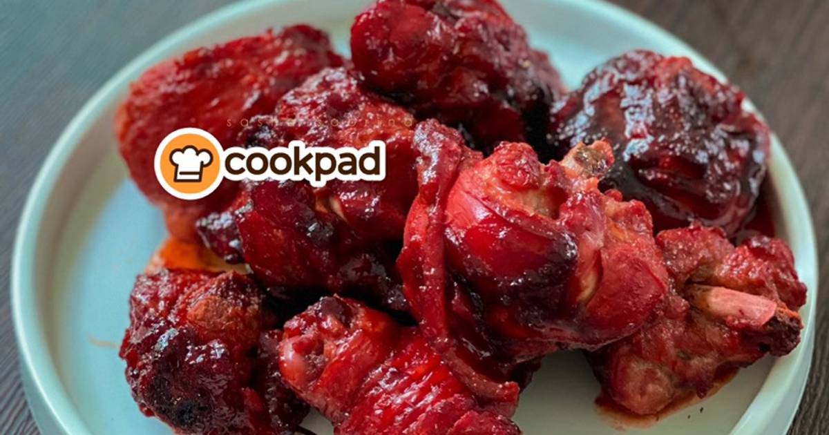 Resipi Chinese BBQ Chicken / Halal Char Siew Chicken / Ayam Merah