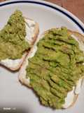 Avocado toast con Philadelphia