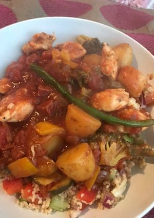 A picture of Spanish Chicken.