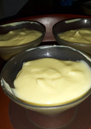 Una foto de Natillas Casera
