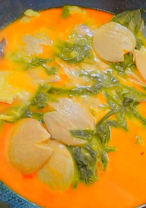 Foto resep Gulai jengkol daun ubi