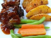 Gambar steak sapi teflon