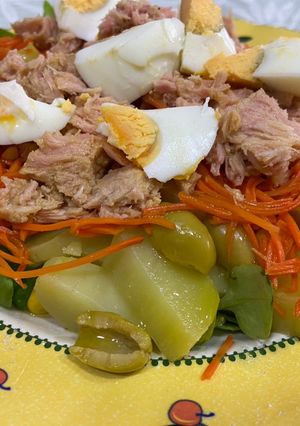 Una foto de Ensalada con patatas