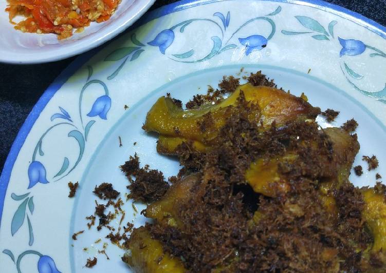 Resep Ayam Serundeng yang Bikin Ngiler