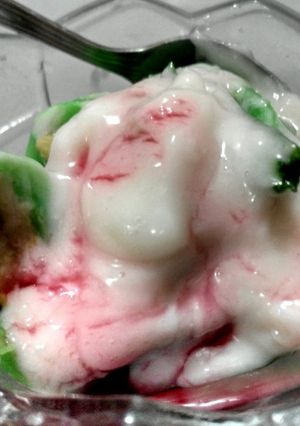 Foto resep Es Pisang Ijo