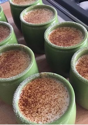 Une photo de Flans vanille cappuccino
