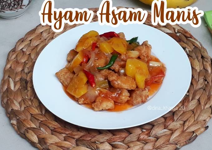 Bagaimana Menyiapkan Ayam Asam Manis Anti Gagal