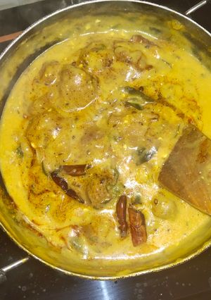 A picture of Up special Kadhi pakora recipe.