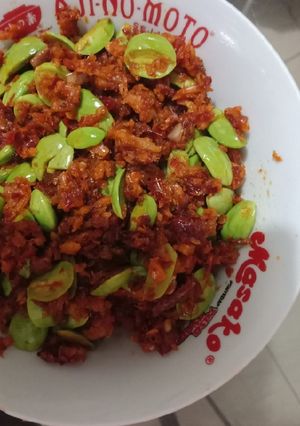 Foto resep Pete sambal ebi
