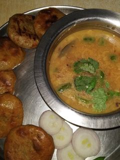 ডাল বাফলা (dal bafla recipe in Bengali) রেসিপির প্রধান ছবি