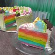 Rainbow Cake kukus