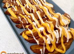 Gambar Homemade Cheesy Wedges