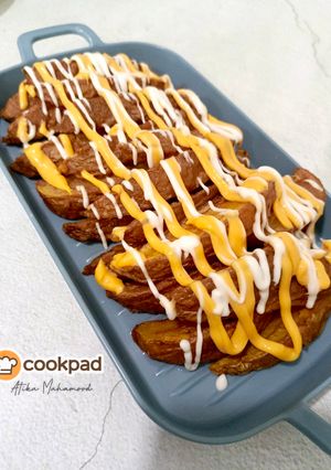 Gambar Homemade Cheesy Wedges