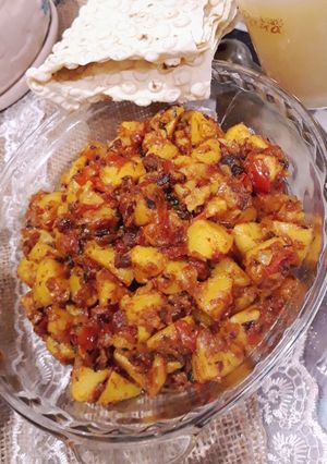 عکسی از دستور دو پیازه شیرازی