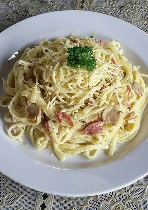 Foto resep Fettuccini Alfredo