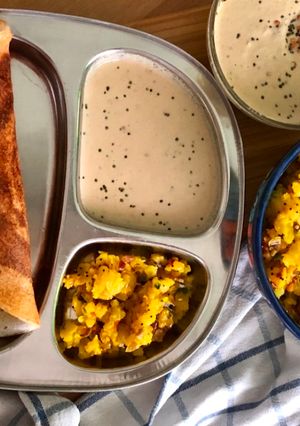 A picture of Masala Dosa.