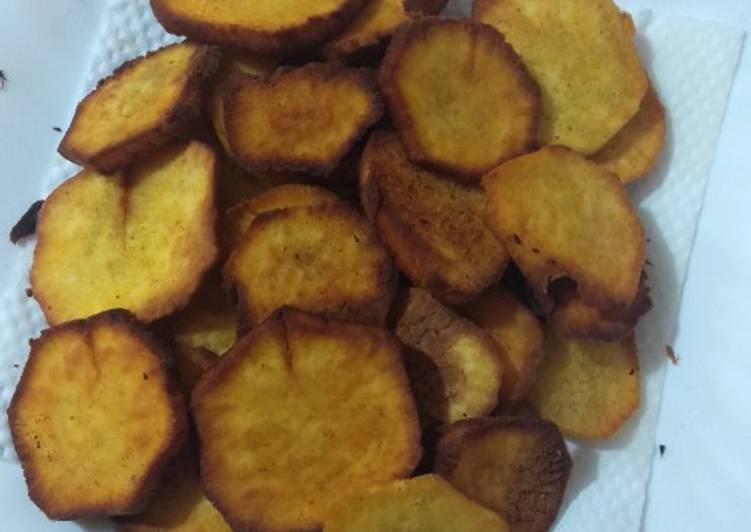 Simple Way to Prepare Speedy Fried Sweet Potatoes