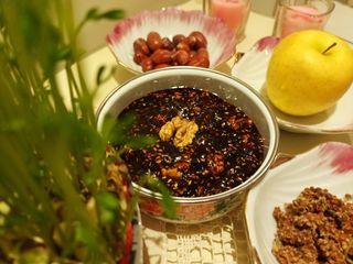 معجون خرما و دوشاب افطار و سحر