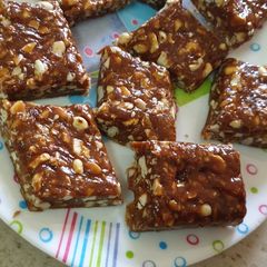 A picture of Dry fruit chikki.