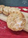 Galletas de coco y chocolate blanco