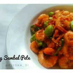 Udang Sambal Pete রেসিপির প্রধান ছবি
