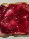 Butter and Plum Jelly Toast
