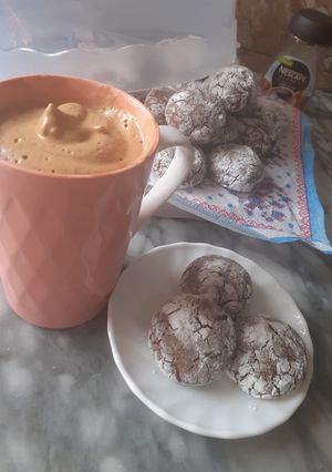 صورة لوصفة المشقوق بالشوكولا 🍪🍪🍪