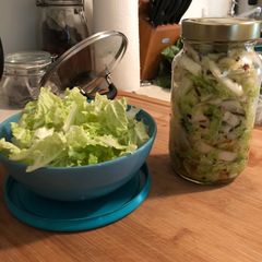 A picture of Japanese Pickled Cabbage.
